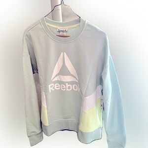 Ladies Reebok Colorblock Sweatshirt